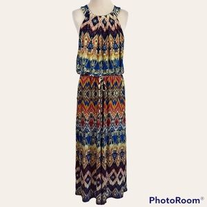Emma & Michele Print Jumpsuit Size Medium